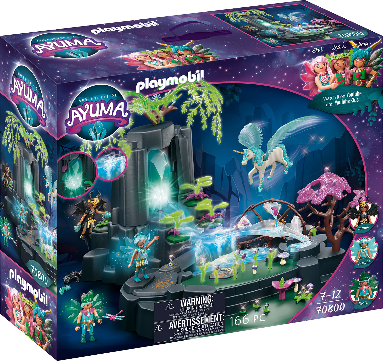 Playmobil® Konstruktions-Spielset »Magische Energiequelle (70800), Adventures of Ayuma«, (166 St.) von Playmobil®