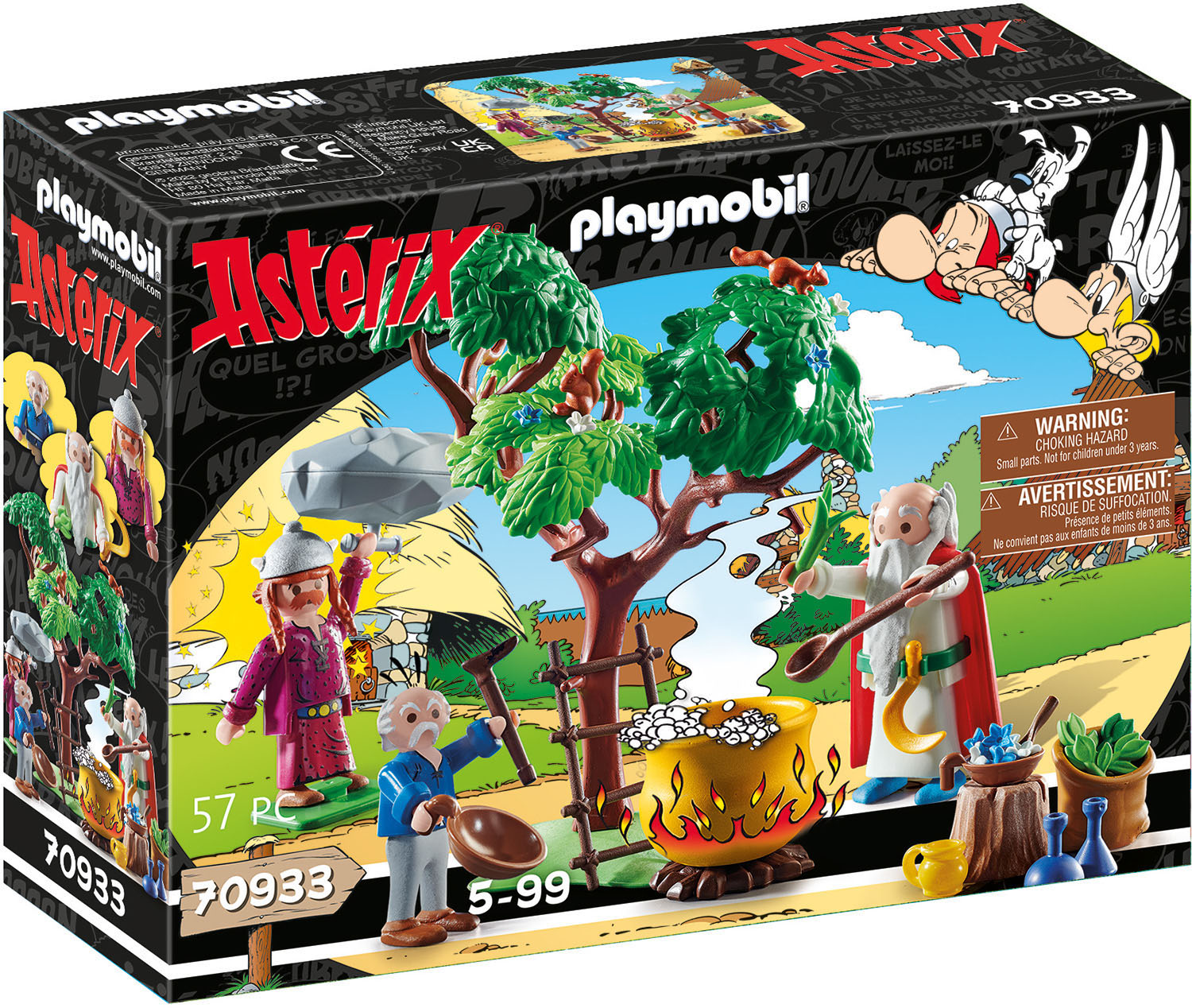 Playmobil® Konstruktions-Spielset »Miraculix mit Zaubertrank (70933), Asterix«, (57 St.), Made in Germany von Playmobil®