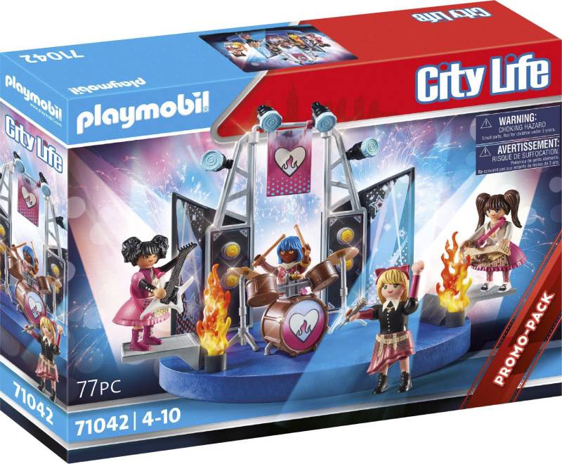 Playmobil® Konstruktions-Spielset »Music Band (71042), City Life«, (77 St.) von Playmobil®