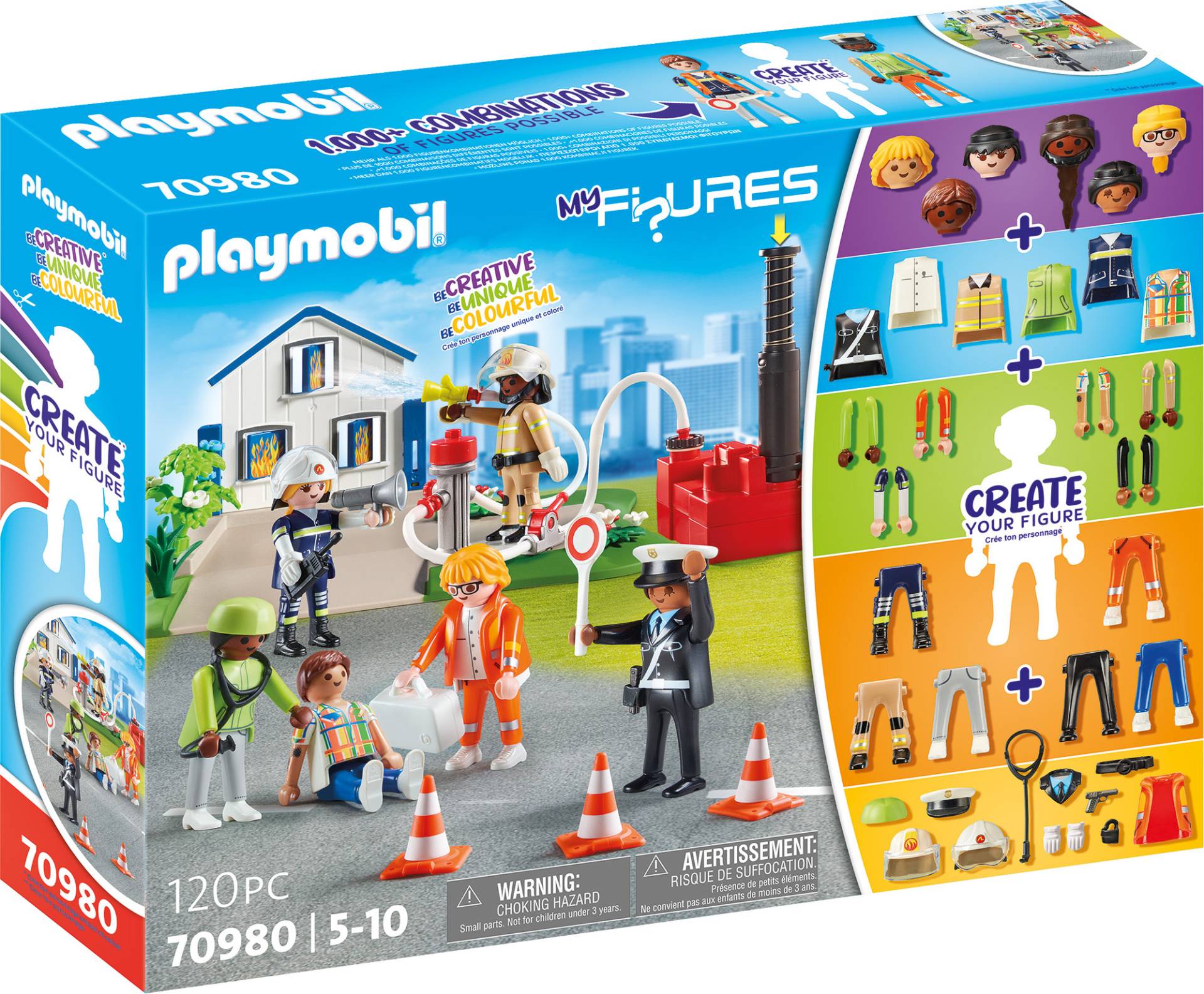Playmobil® Konstruktions-Spielset »Rescue Mission (70980), My Figures«, (120 St.), Made in Europe von Playmobil®