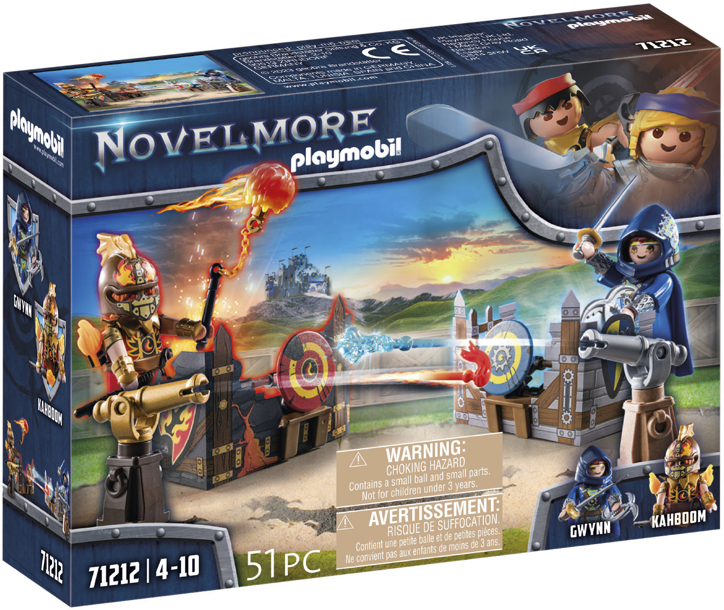 Playmobil® Konstruktions-Spielset »Novelmore vs. Burnham Raiders - Zweikampf (71212), Novelmore«, (51 St.) von Playmobil®