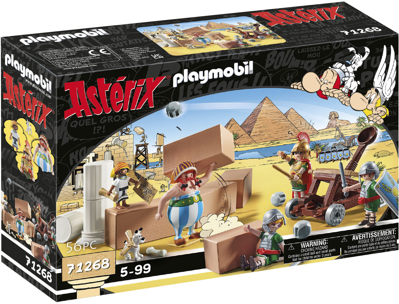 Playmobil® Konstruktions-Spielset »Numerobis und die Schlacht um den Palast (71268), Asterix«, (56 St.) von Playmobil®