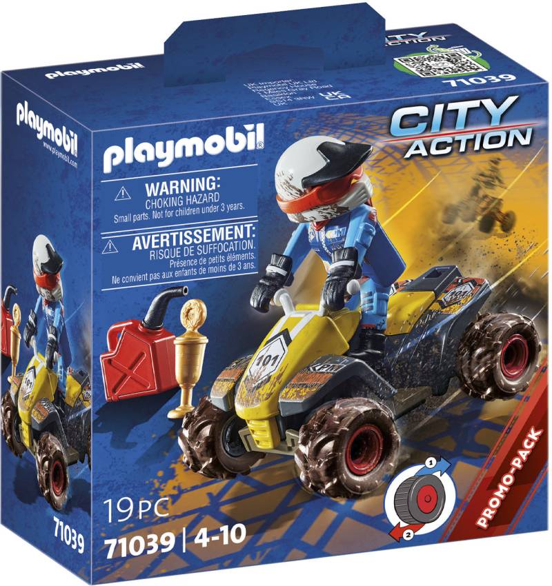 Playmobil® Konstruktions-Spielset »Offroad-Quad (71039), City Action«, (19 St.) von Playmobil®