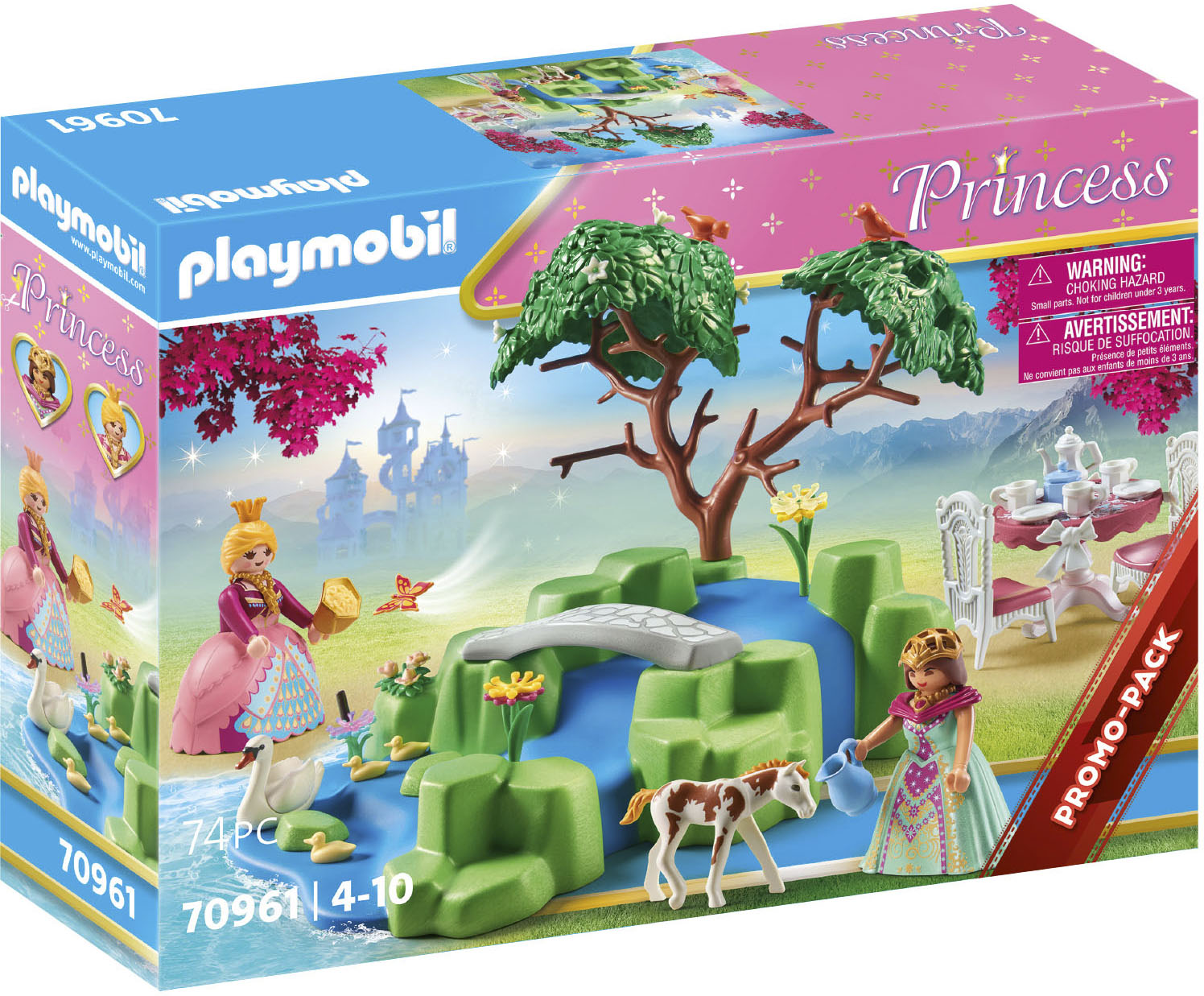 Playmobil® Konstruktions-Spielset »Prinzessinnen-Picknick mit Fohlen (70961), Princess«, (74 St.) von Playmobil®