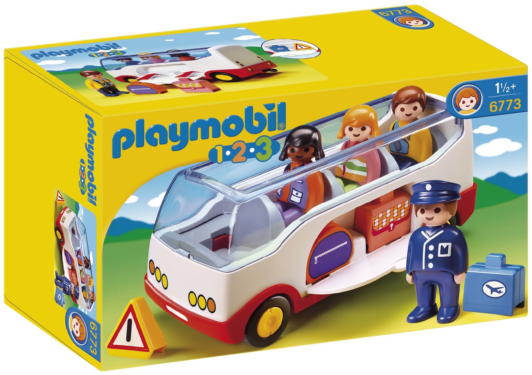 Playmobil® Konstruktions-Spielset »Reisebus (6773), Playmobil 1-2-3« von Playmobil®