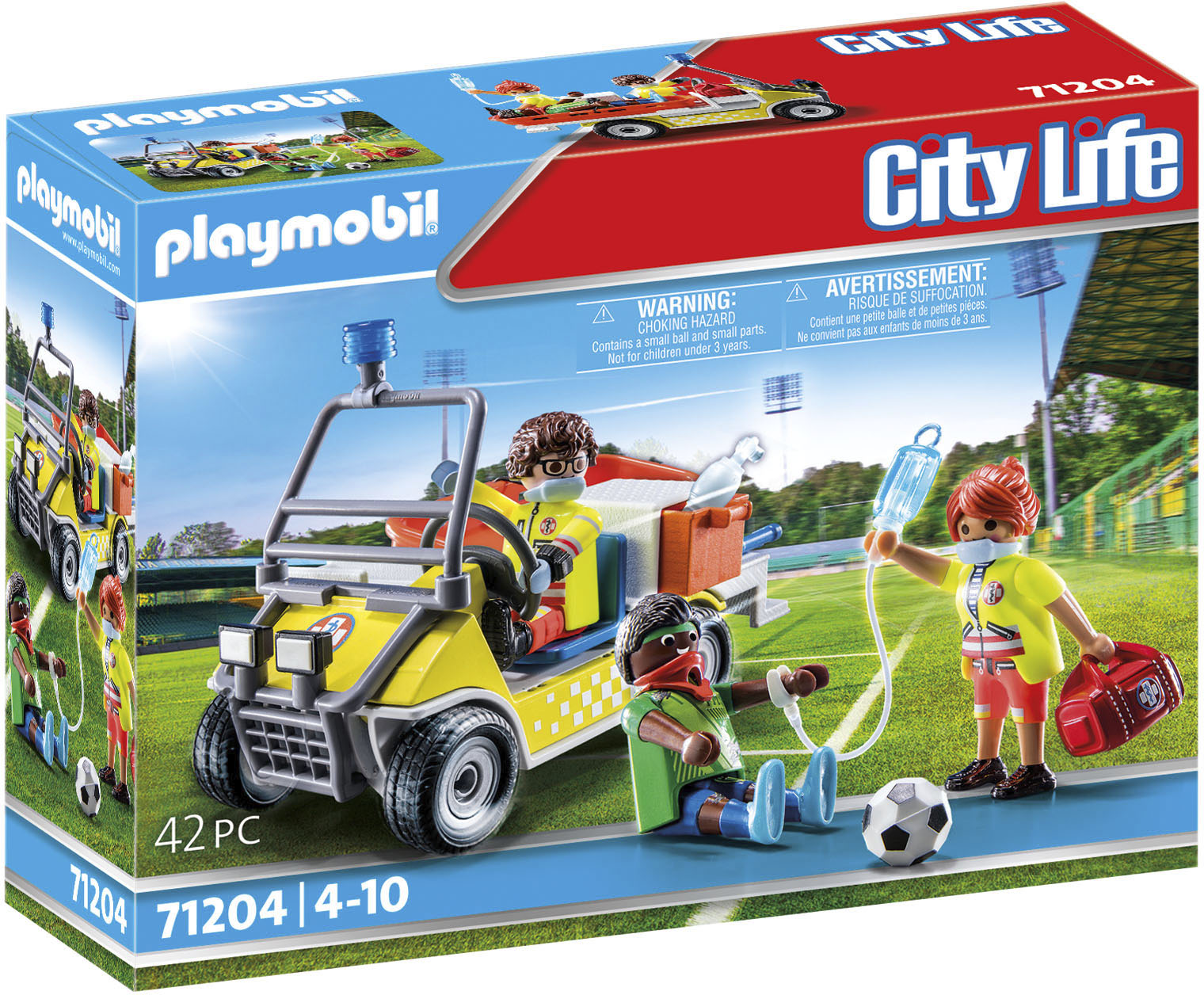 Playmobil® Konstruktions-Spielset »Rettungscaddy (71204), City Life« von Playmobil®