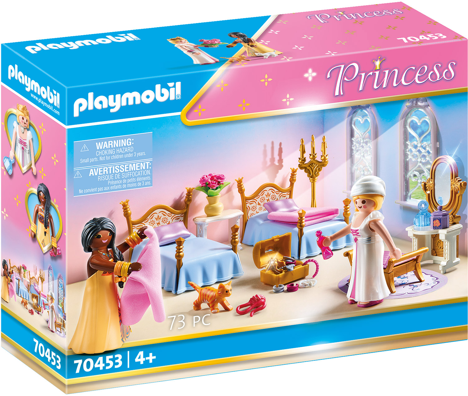 Playmobil® Konstruktions-Spielset »Schlafsaal (70453), Princess«, (73 St.) von Playmobil®