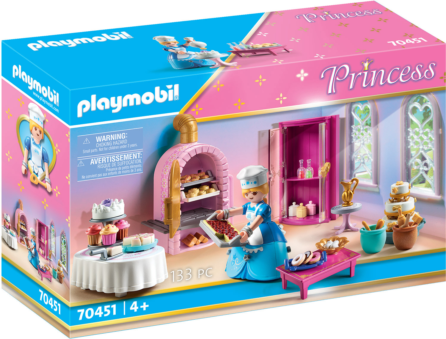 Playmobil® Konstruktions-Spielset »Schlosskonditorei (70451), Princess«, (133 St.) von Playmobil®