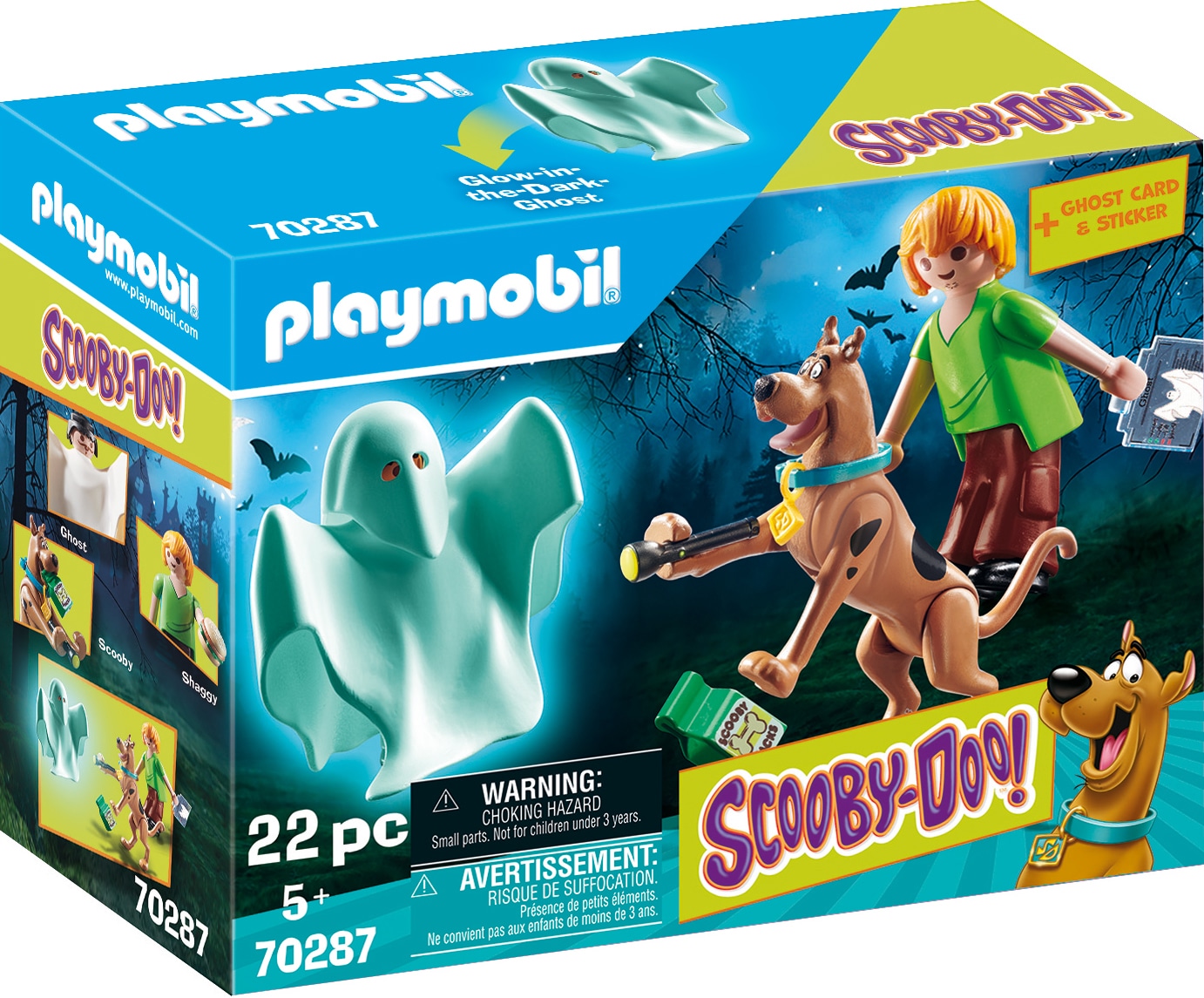 Playmobil® Konstruktions-Spielset »Scooby & Shaggy mit Geist (70287), SCOOBY-DOO!«, (22 St.) von Playmobil®