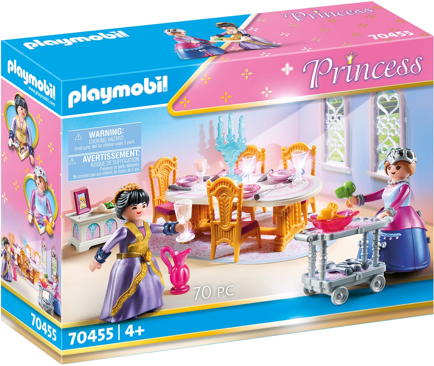 Playmobil® Konstruktions-Spielset »Speisesaal (70455), Princess«, (70 St.), Made in Germany von Playmobil®