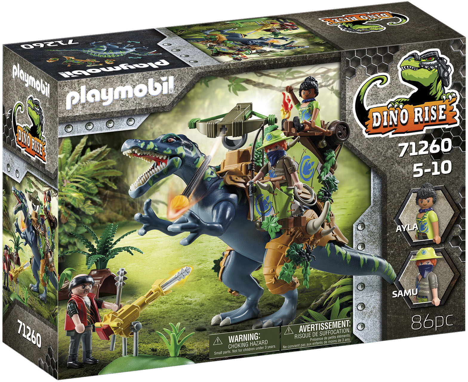 Playmobil® Konstruktions-Spielset »Spinosaurus (71260), Dino Rise«, (86 St.) von Playmobil®