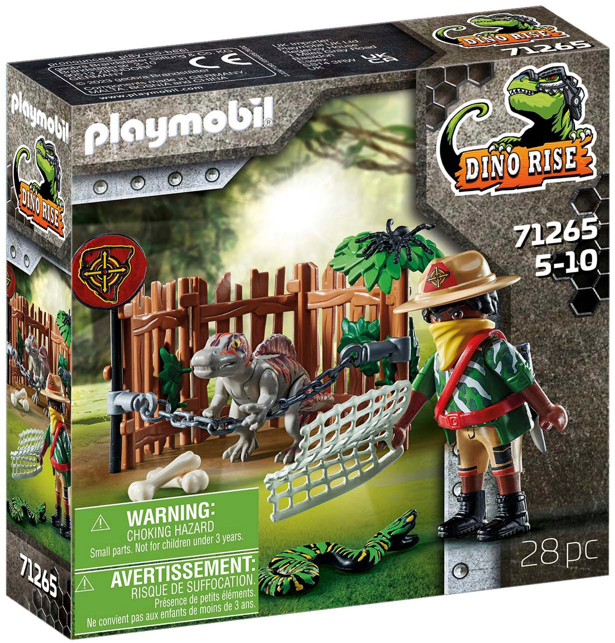 Playmobil® Konstruktions-Spielset »Spinosaurus-Baby (71265), Dino Rise«, (28 St.), Made in Europe von Playmobil®