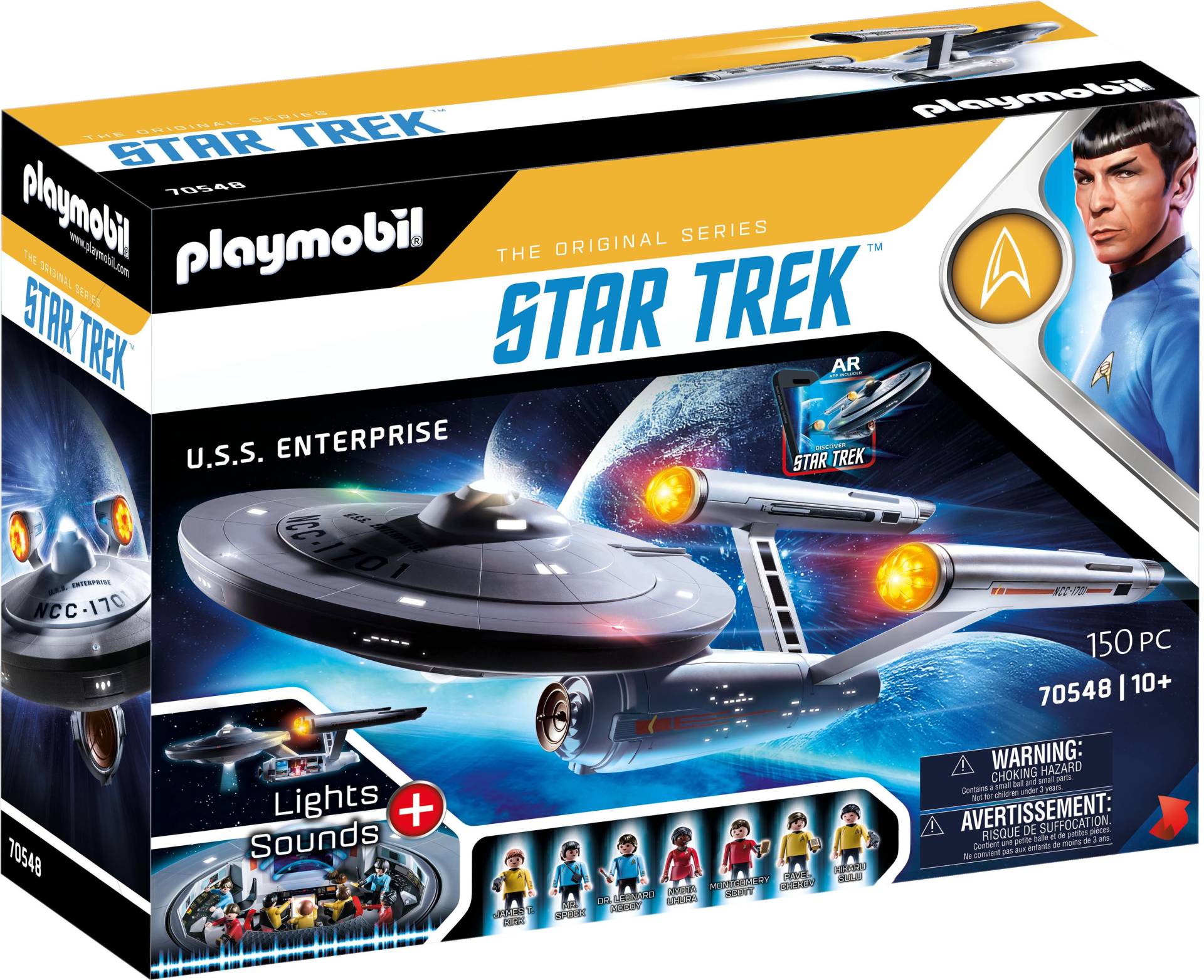 Playmobil® Konstruktions-Spielset »Star Trek - U.S.S. Enterprise NCC-1701 (70548)«, (150 St.) von Playmobil®