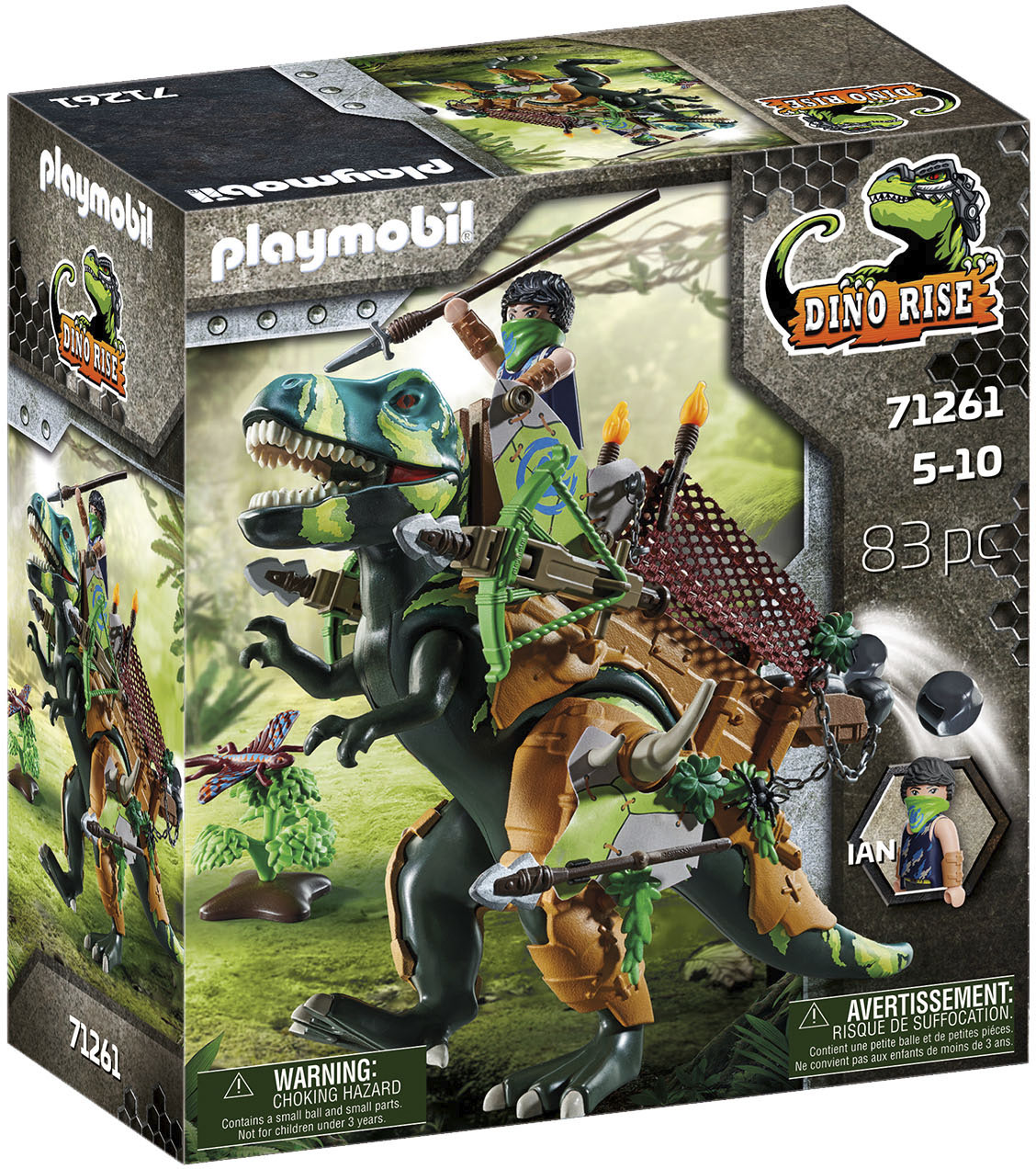 Playmobil® Konstruktions-Spielset »T-Rex (71261), Dino Rise«, (83 St.) von Playmobil®