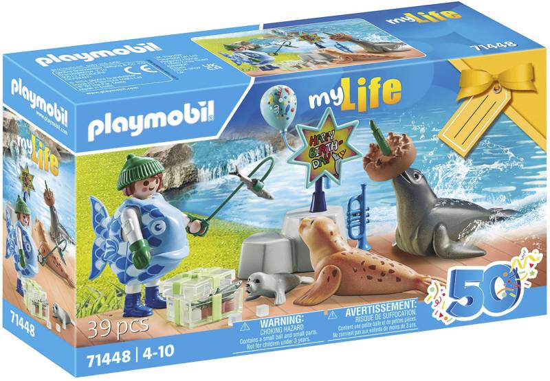 Playmobil® Konstruktions-Spielset »Tierfütterung (71448), Family Fun«, (39 St.), Made in Europe von Playmobil®