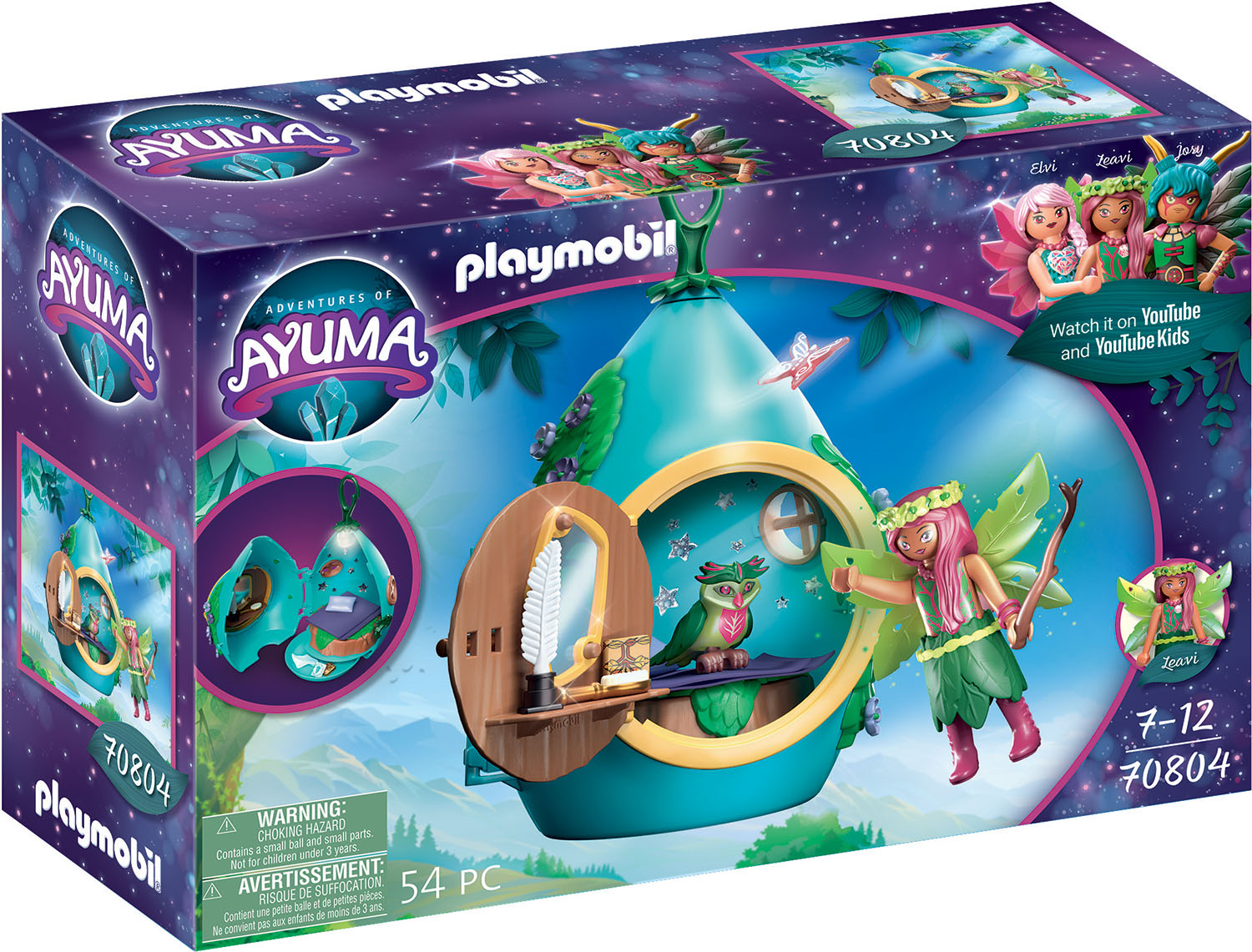 Playmobil® Konstruktions-Spielset »Tropfenhäuschen (70804), Adventures of Ayuma«, (54 St.) von Playmobil®