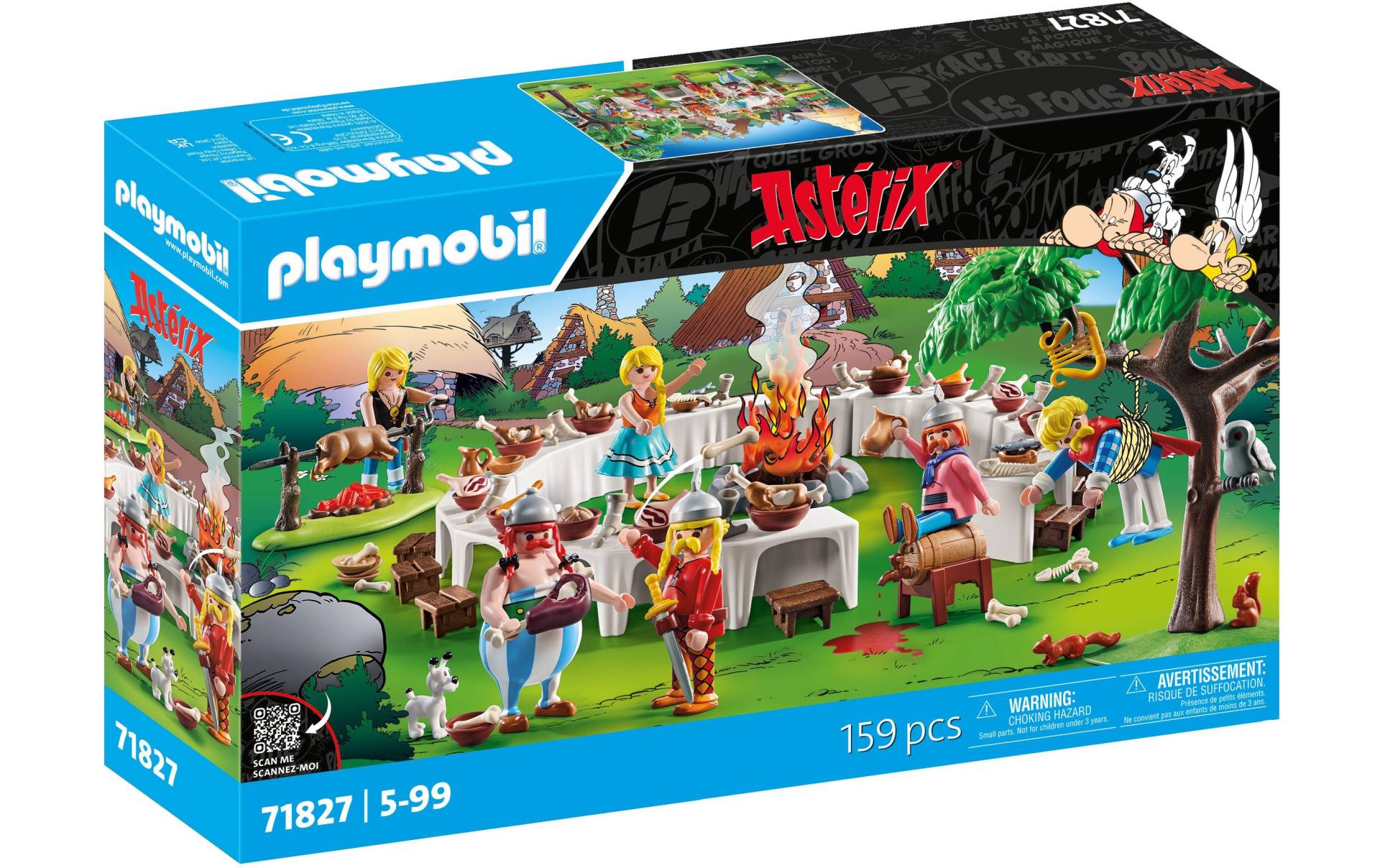 Playmobil® Spielbausteine »Asterix Das Dorfbankett 71827«, (159 St.) von Playmobil®