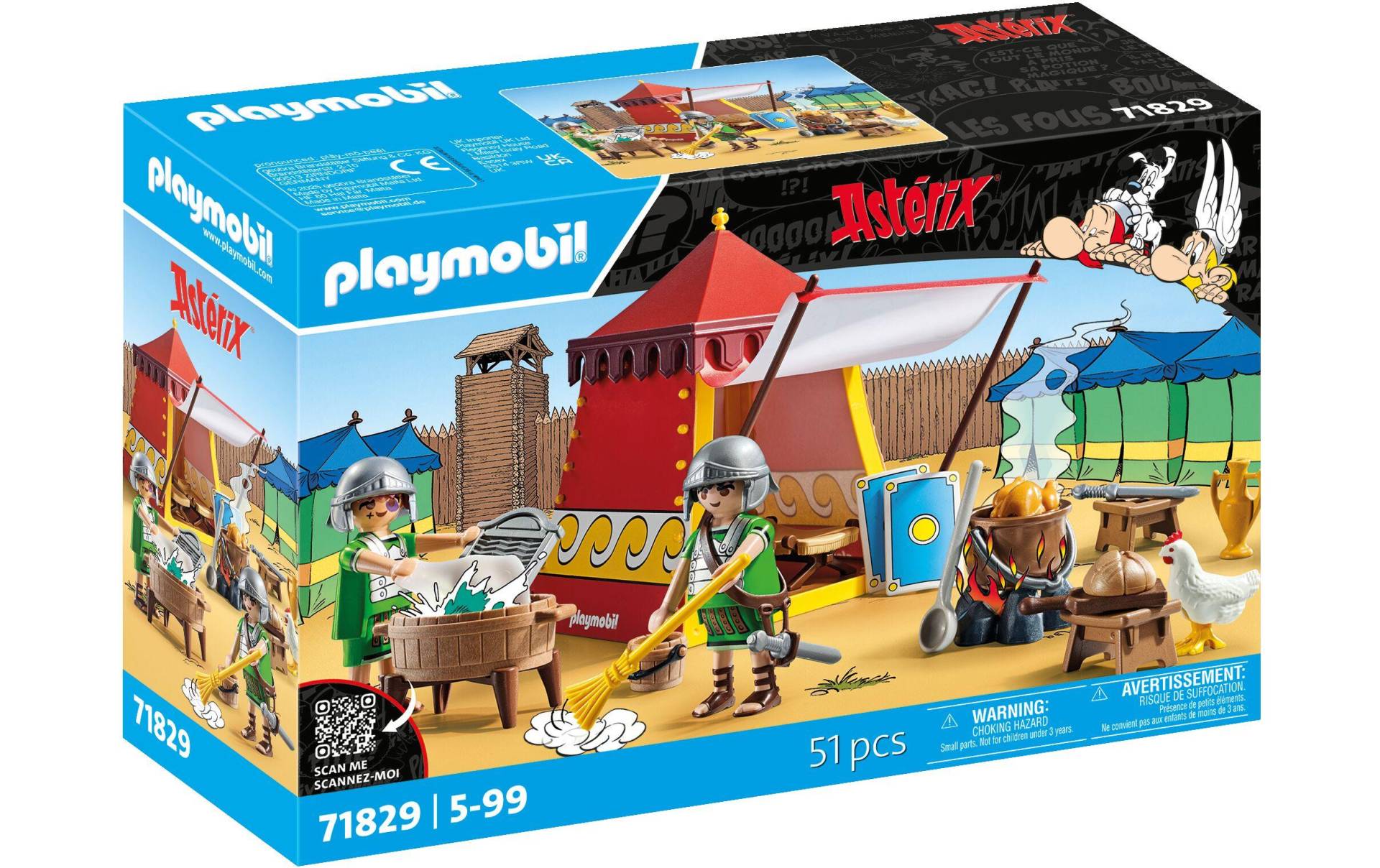 Playmobil® Spielbausteine »Asterix Legionärszelt 71829«, (51 St.) von Playmobil®