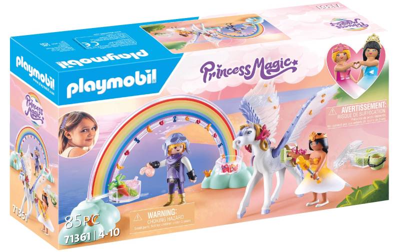 Playmobil® Spielbausteine »Princess Magic Himmlischer Pegasus mit Regenbogen 71361«, (85 St.) von Playmobil®