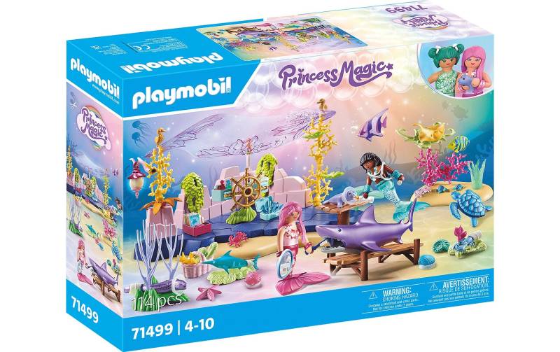 Playmobil® Spielbausteine »Princess Magic Unterwasser-Tierpflege der Meeresbewohner«, (114 St.) von Playmobil®