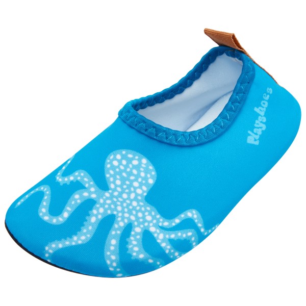 Playshoes - Kid's Barfuß-Schuh Meerestiere - Wassersportschuhe Gr 18/19 blau von Playshoes