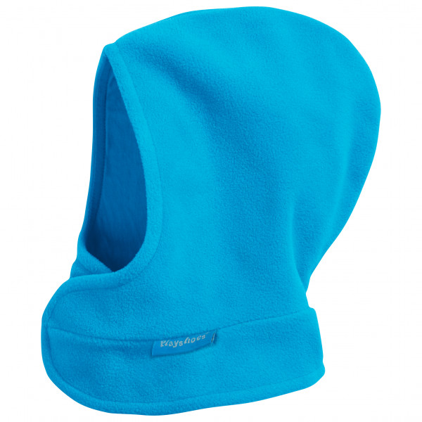 Playshoes - Kid's Fleece-Schalmütze Mit Klettverschluß - Mütze Gr 47-49 cm blau von Playshoes
