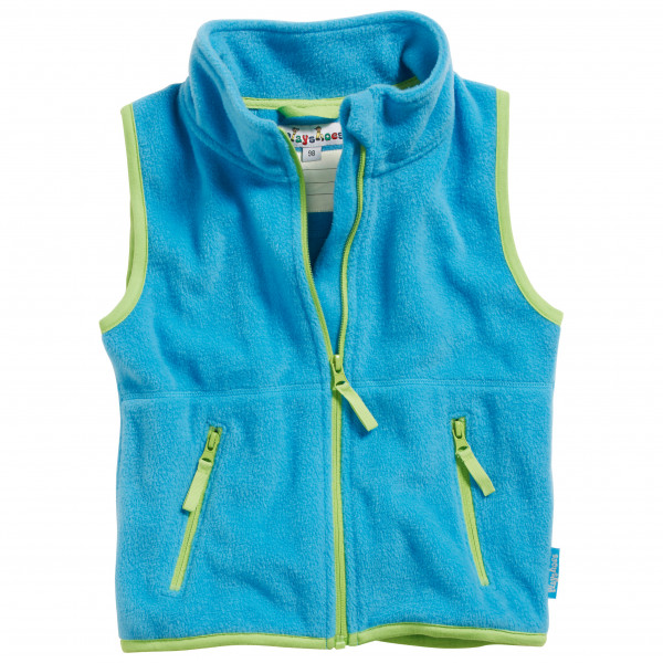 Playshoes - Kid's Fleece-Weste - Fleecegilet Gr 104;116;128;140;152;164;74;80;86;92;98 blau;grün;rosa von Playshoes