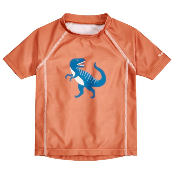 Playshoes - Kid's UV-Schutz Bade-Shirt Dino - Lycra Gr 74/80 rosa von Playshoes