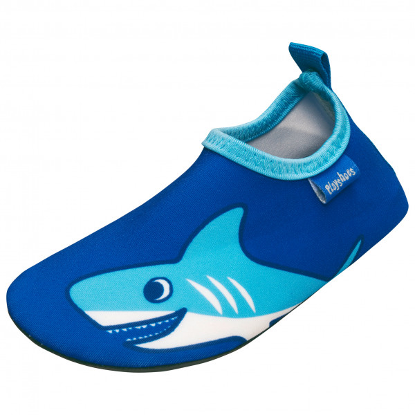 Playshoes - Kid's UV-Schutz Barfuß-Schuh Hai - Wassersportschuhe Gr 18/19 blau von Playshoes