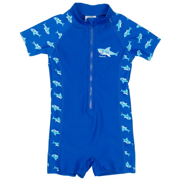 Playshoes - Kid's UV-Schutz Einteiler Hai - Lycra Gr 110/116;122/128;74/80;86/92;98/104 blau von Playshoes