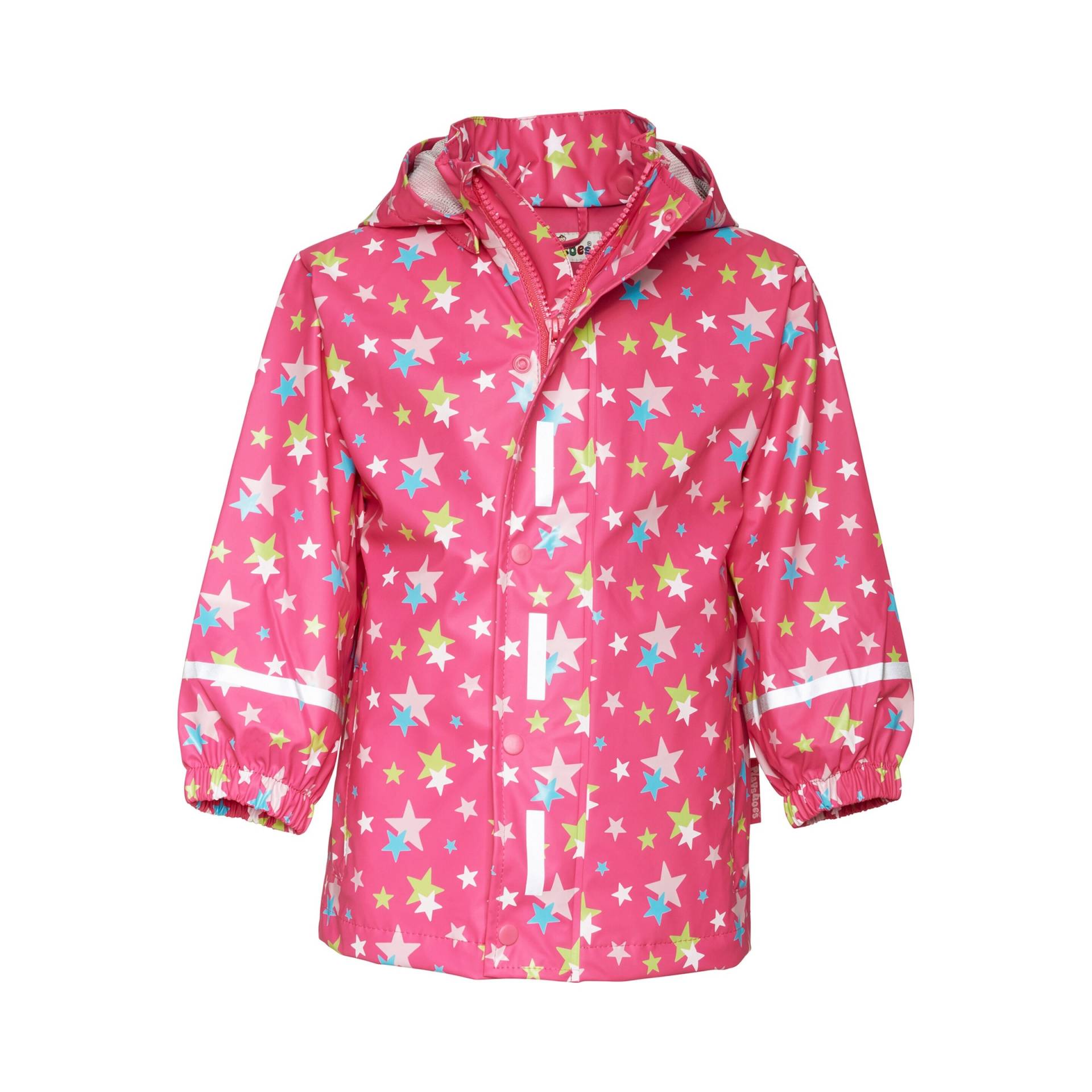 Regenjacke mit abnehmbarer Kapuze Sterne von Playshoes