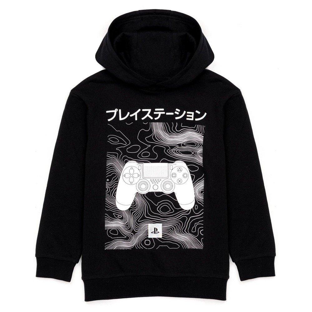 Kapuzenpullover Jungen Schwarz 116 von Playstation