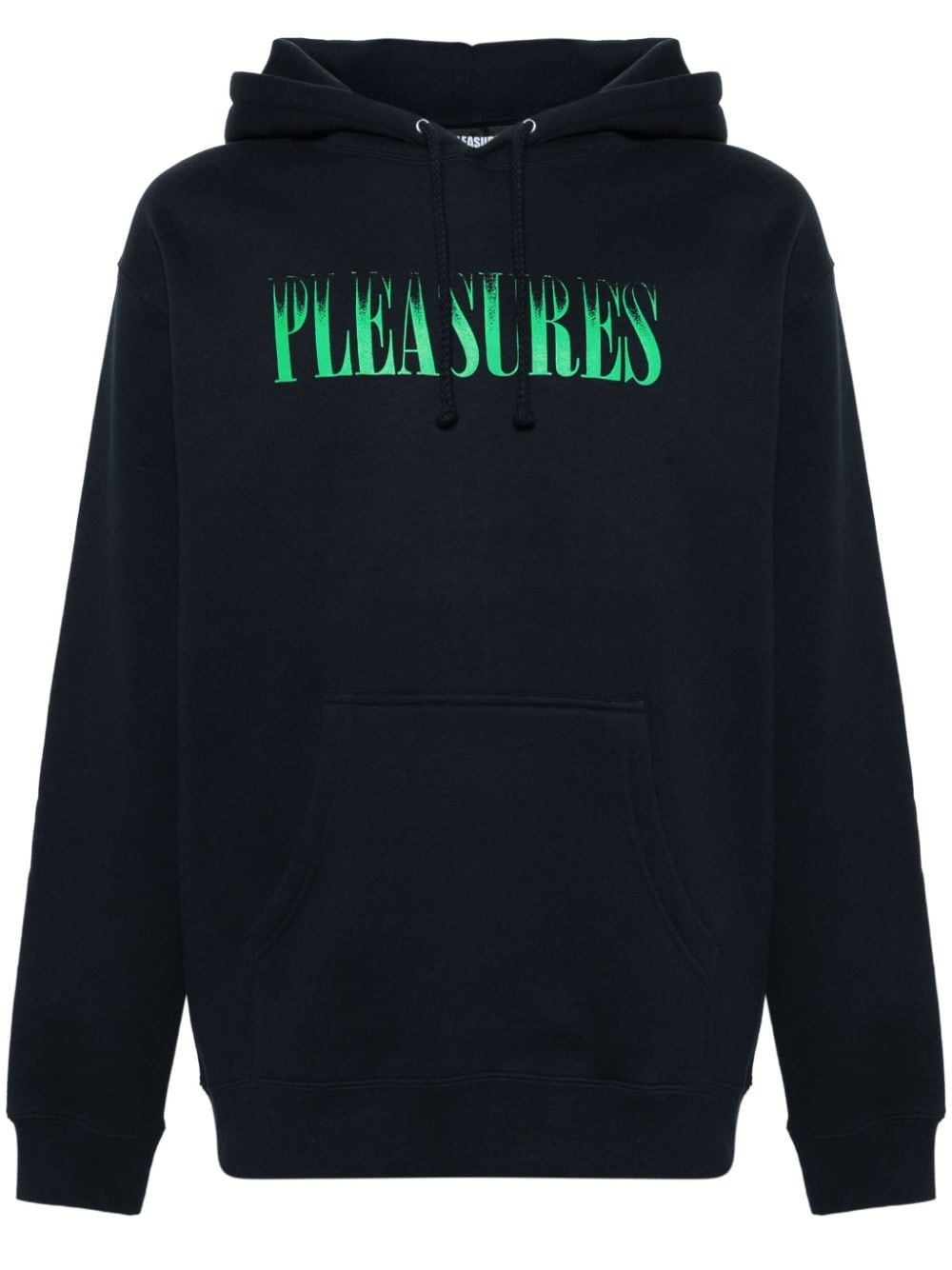 Pleasures Crumble cotton blend hoodie - Blue von Pleasures