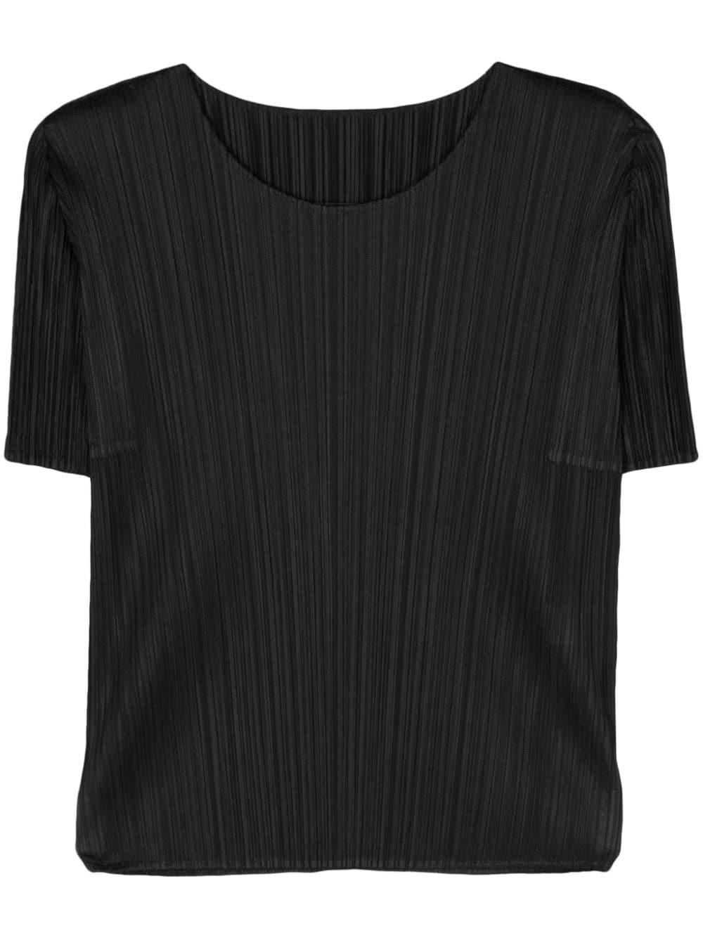 Pleats Please Issey Miyake Monthly Colors March T-shirt - Black von Pleats Please Issey Miyake