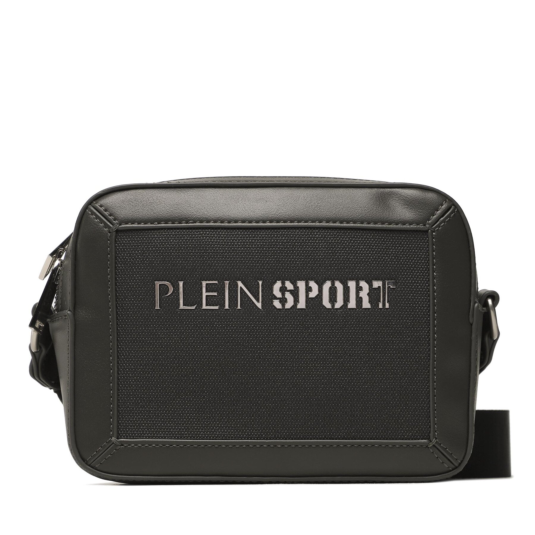 Handtasche Plein Sport Crossover Caseway 2110068 Dark Grey 495 von Plein Sport