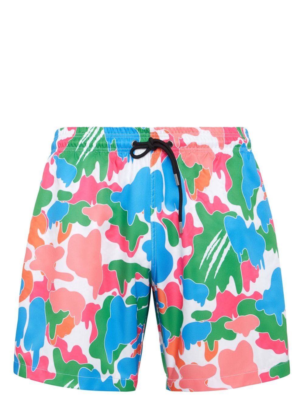 Plein Sport Camouflage swim shorts - Blue von Plein Sport