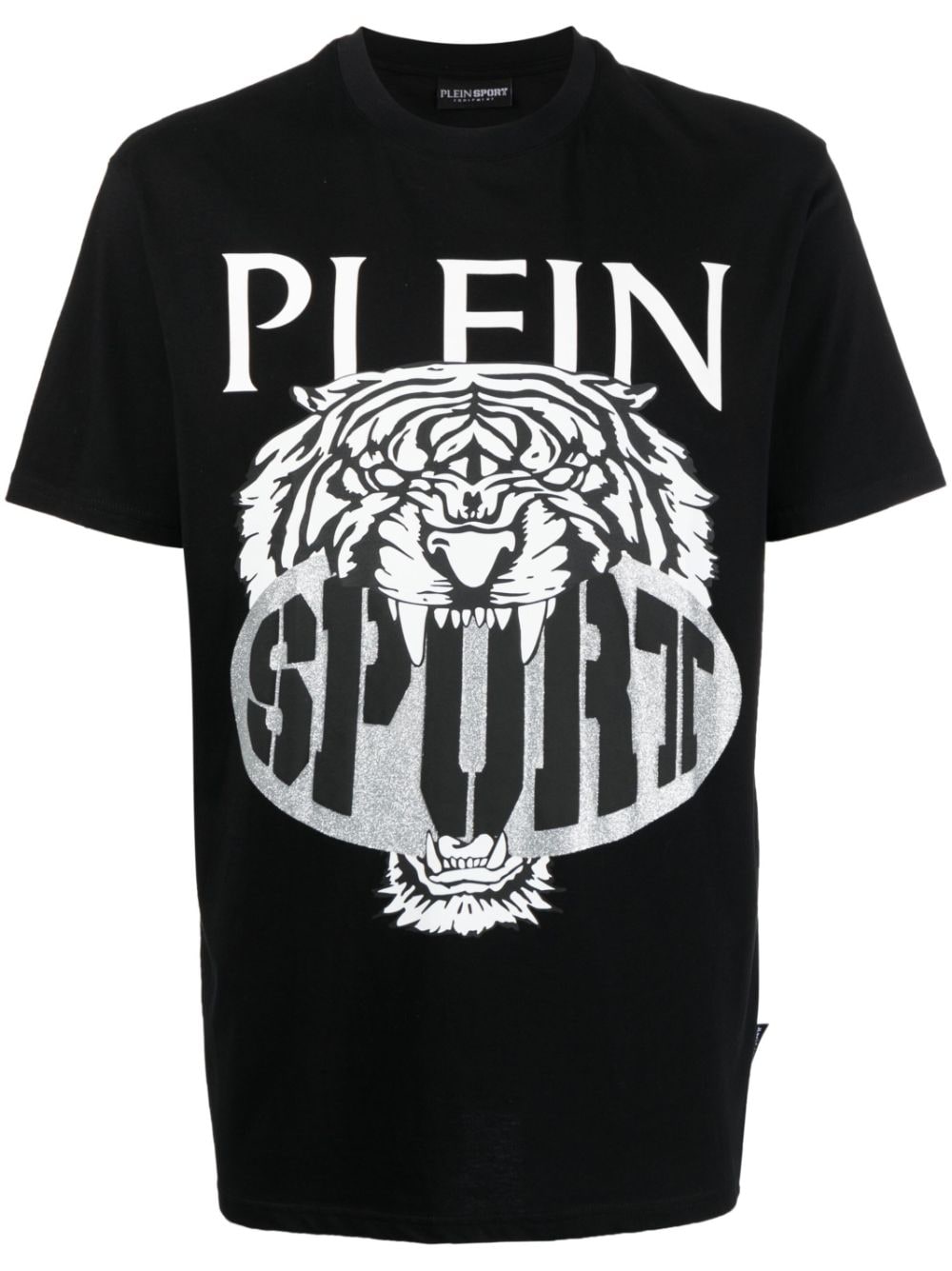 Plein Sport SS Tiger round-neck T-shirt - Black von Plein Sport