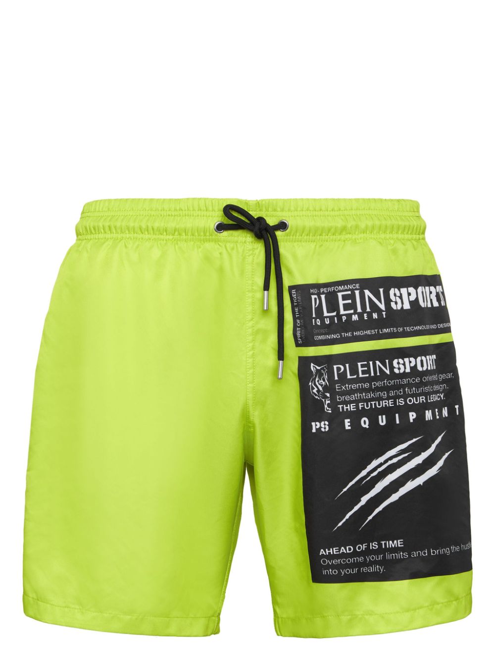 Plein Sport Scratch swim shorts - Green von Plein Sport