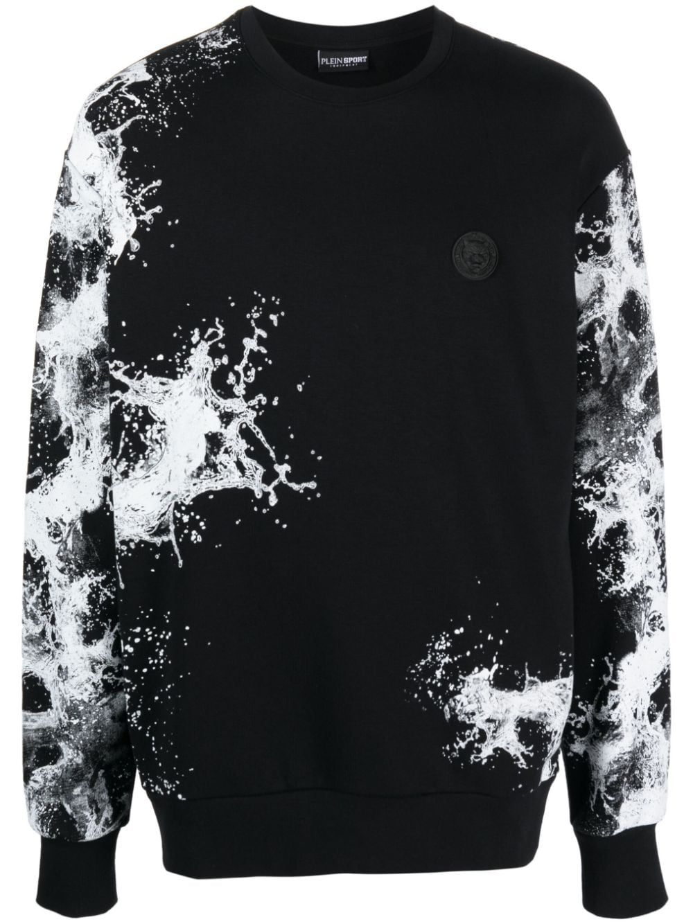 Plein Sport Splash Extreme cotton sweatshirt - Black von Plein Sport