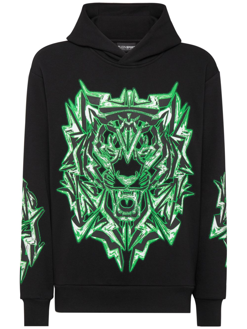 Plein Sport Thunder Tiger long-sleeve hoodie - Black von Plein Sport