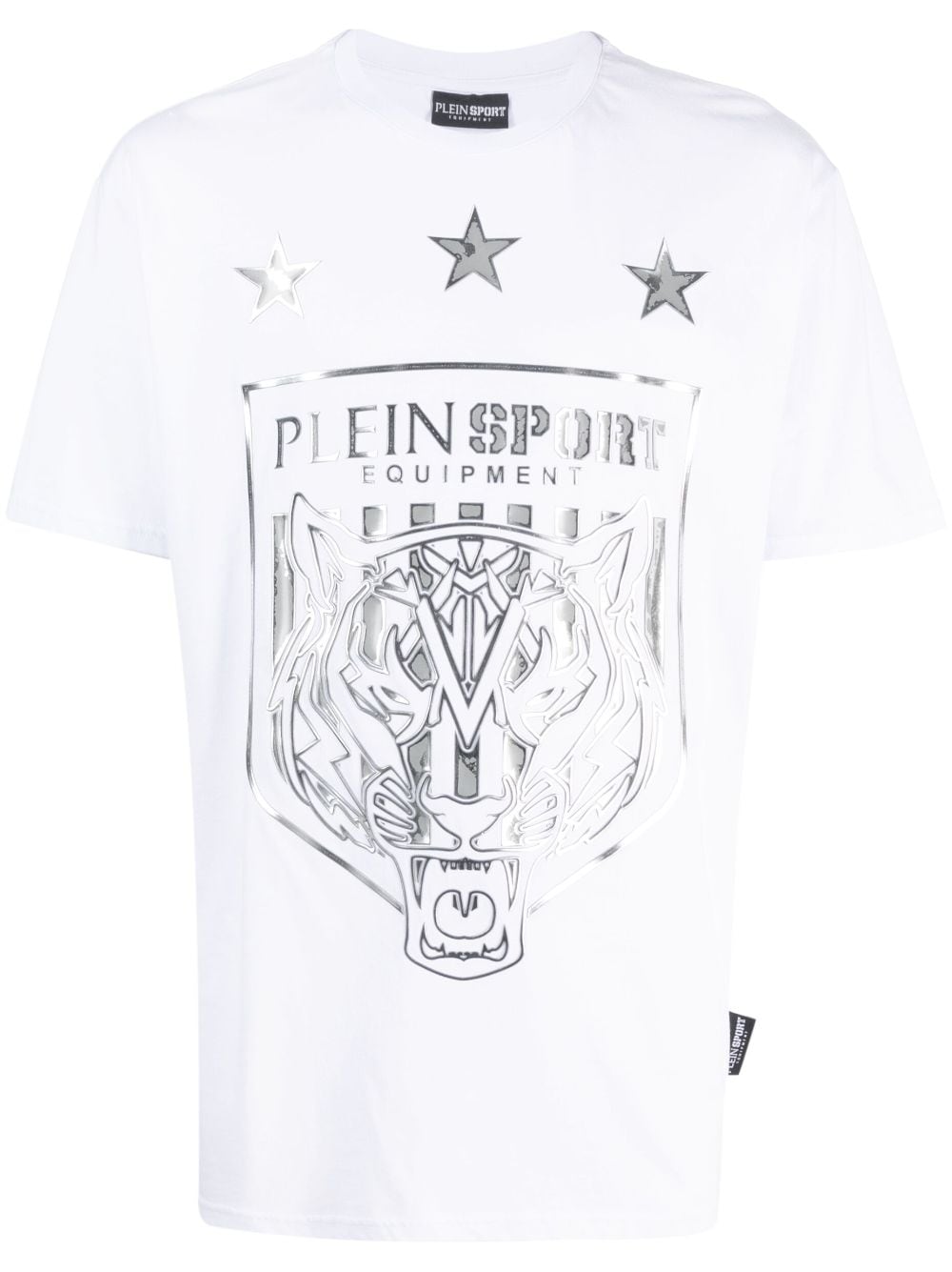 Plein Sport Tiger Crest Edition T-shirt - White von Plein Sport