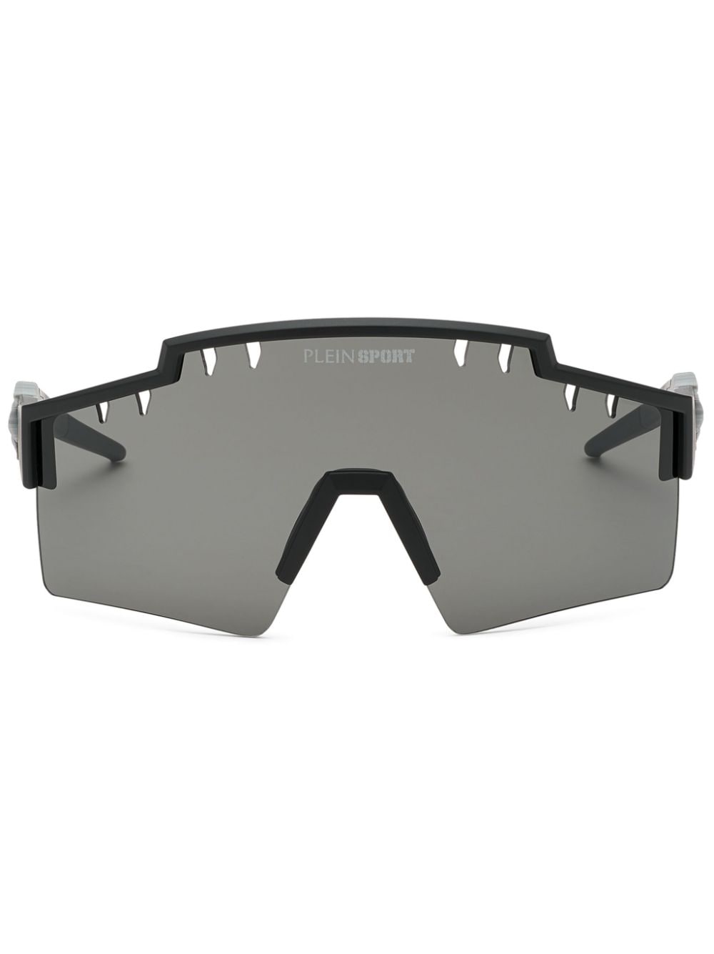 Plein Sport Tiger-frame sunglasses - Black von Plein Sport