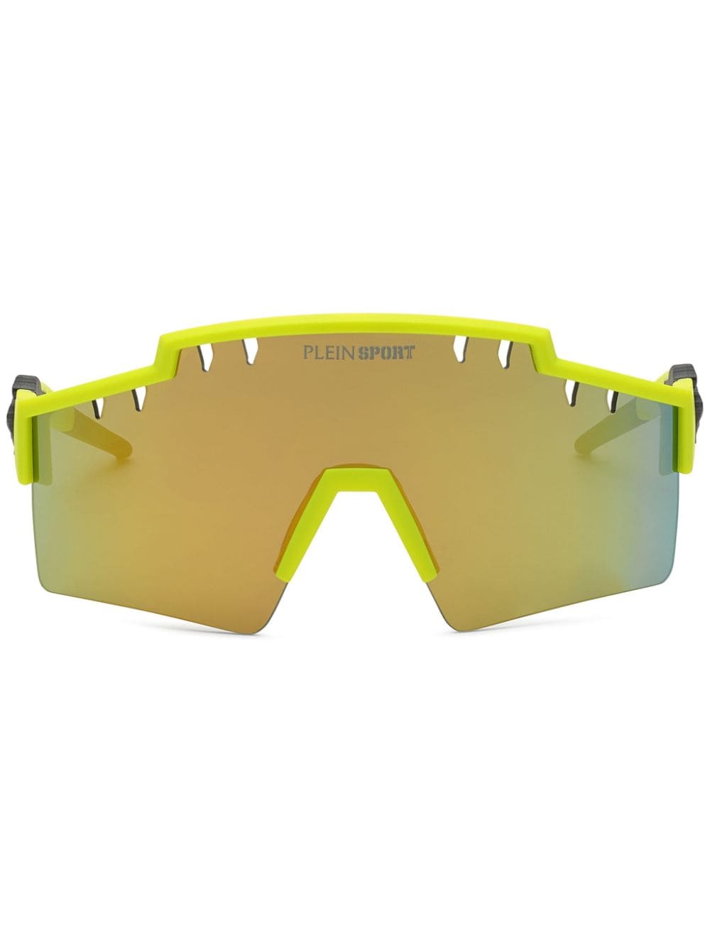 Plein Sport Tiger-frame sunglasses - Green von Plein Sport