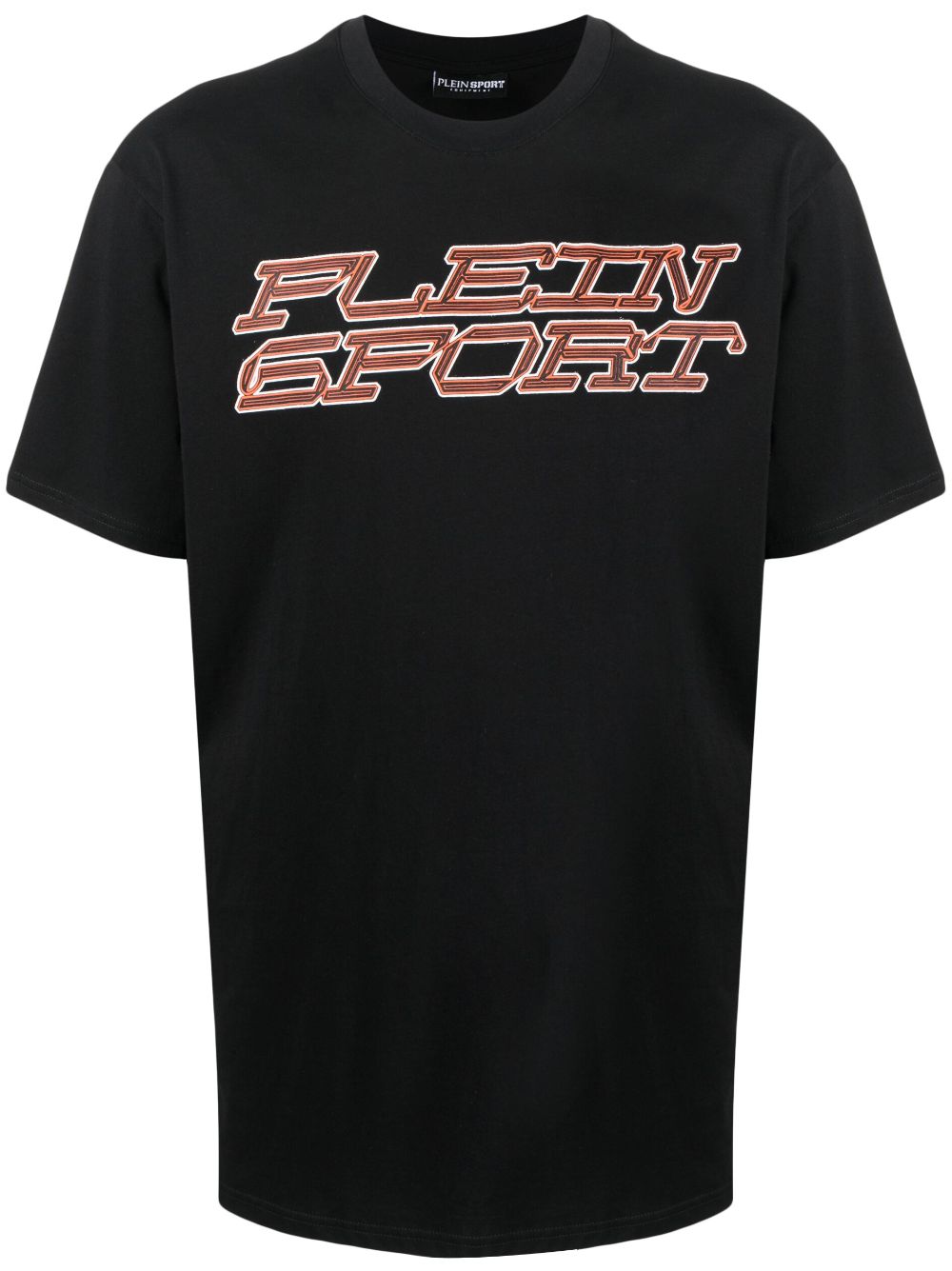 Plein Sport Tiger-print cotton T-shirt - Black von Plein Sport