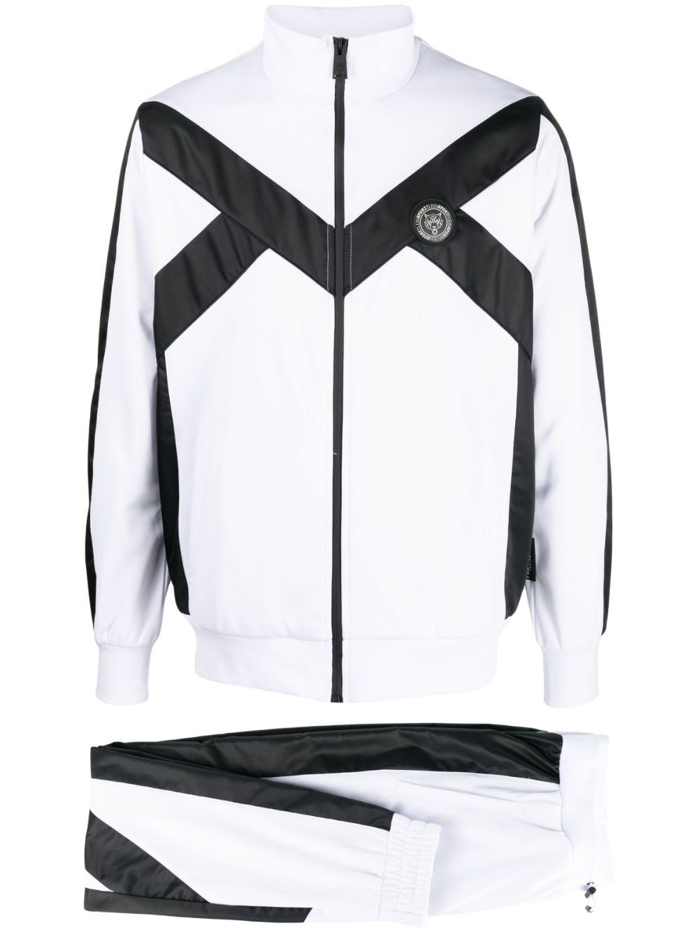 Plein Sport colour-block jogging tracksuit - White von Plein Sport