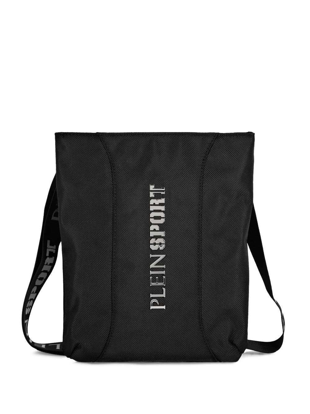 Plein Sport embossed-logo shoulder bag - Black von Plein Sport