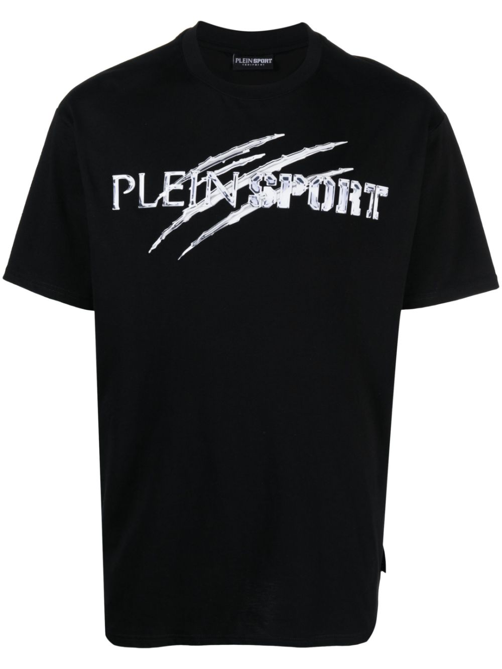 Plein Sport graphic-print cotton T-shirt - Black von Plein Sport