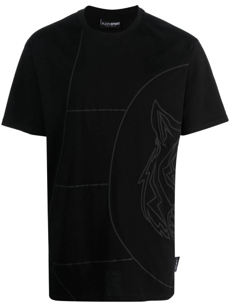 Plein Sport graphic-print cotton T-shirt - Black von Plein Sport