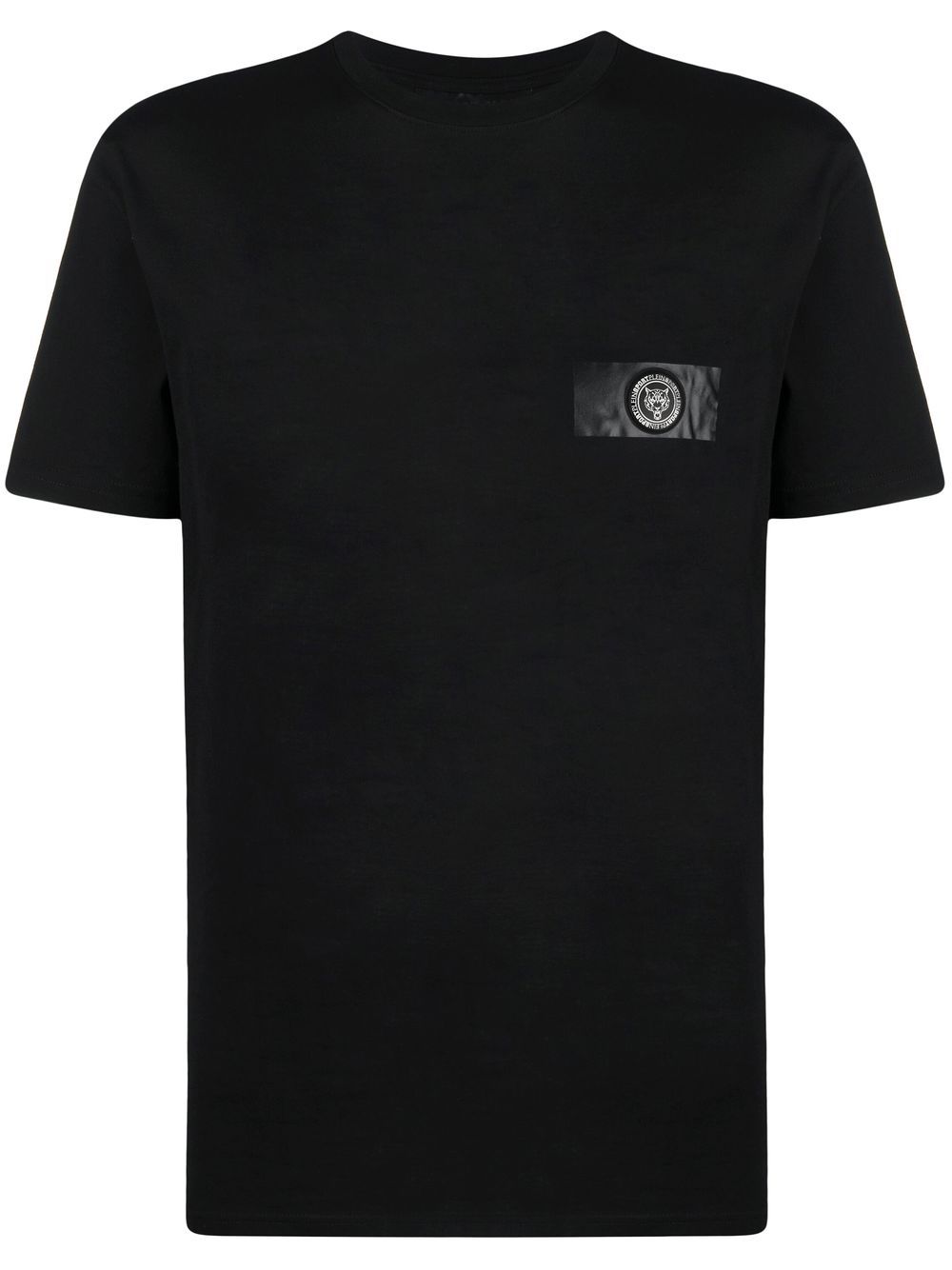 Plein Sport logo-patch short-sleeved T-shirt - Black von Plein Sport