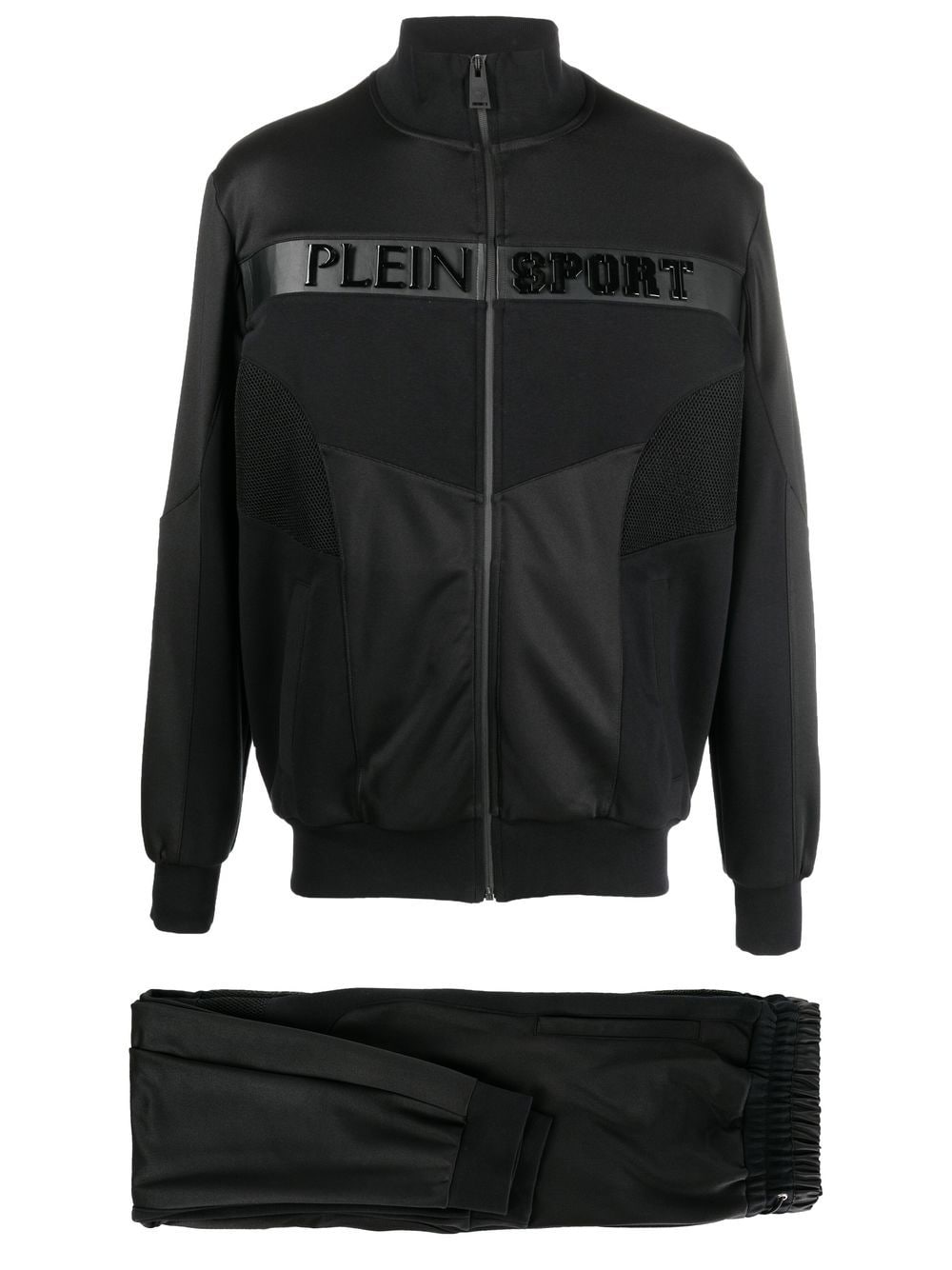 Plein Sport logo plaque tracksuit set - Black von Plein Sport